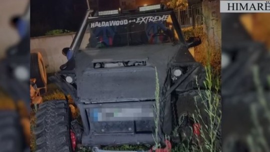 Himarë, shpërndarësi i drogës tenton t'i ikë policisë bën aksident