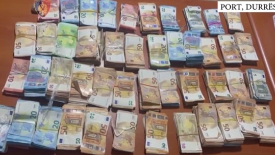 VIDEO/ Durrës, 250 mijë euro në furgon, arrestohet shoferi  