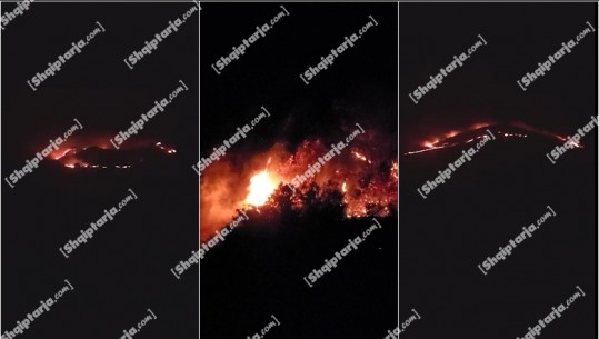 Disa vatra zjarri aktive në Vlorë, fshatrat e Selenicës në 'mëshirë' të fatit, mbeten pa asnjë zjarrfikëse 