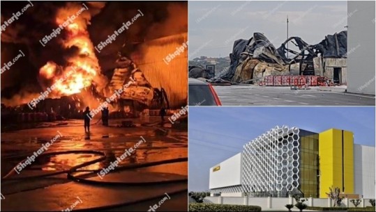 VIDEO/ Zjarri në fabrikën e bojërave 'Deutsch Color' u shua orët e para të mëngjesit! Roja e sigurisë: Nisi nga brenda ambienteve