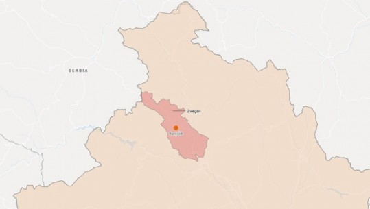 Harta/ Ja ku ndodhi vrasja e policit në veri të Kosovës