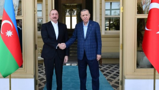 Erdogan do të takohet nesër me Presidentin e Azerbajxhanit
