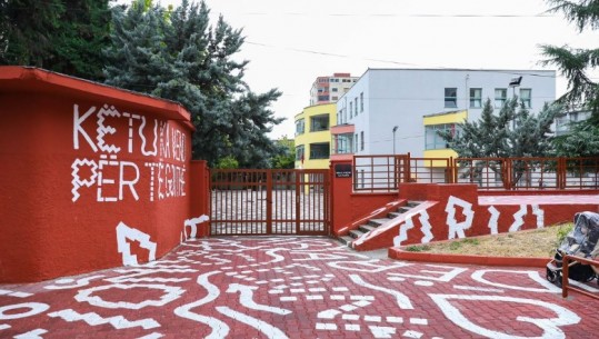 Rehabilitohen hapësirat pranë shkollave 'Gustav Mayer' e 'Naim Frashëri', Veliaj: Rrugët në shkollat dhe kopshtet e Tiranës më të sigurta për fëmijët