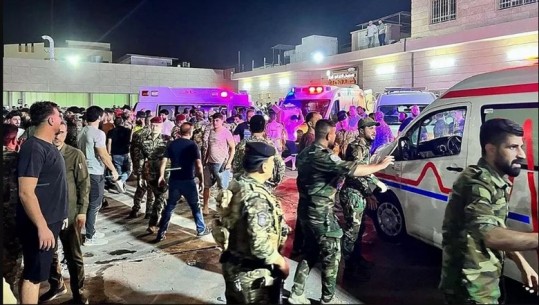 Të paktën 100 të vdekur nga një zjarr në një dasmë në Irak! Dyshohet se u shkaktua nga fishekzjarret