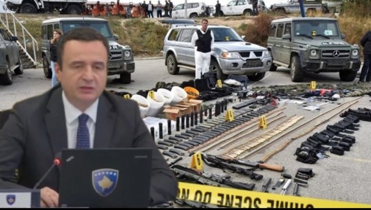 Sulmi në veri, Albin Kurti: Grupi i armatosur skenar për gjakderdhje në Kosovë! Me armatim me vlerë 5 mln euro e mjaftueshme për qindra luftëtarë