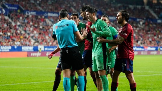 Nerva, dy gola dhe kartona të kuq! Atl. Madrid fiton në transfertë dhe kërcënon kryesuesit e La Ligas (VIDEO)