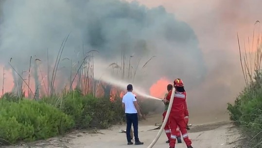 S’mjafton ndërhyrja nga ajri, aktivizohen vatra të tjera zjarri në pyllin e Pishporos! Banorët në alarm u tremben flakëve se mos u digjen arat