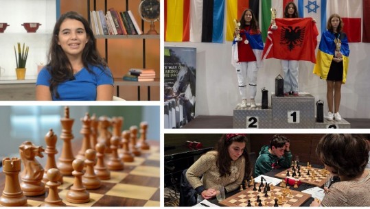 Kampionia europiane në shah, 13 vjeçarja Kler Çaku: Rrahjet e zemrës i dëgjonte dhe kundërshtarja