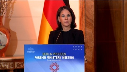Ministrja e Jashtme gjermane në Tiranë: Të përshpejtohet procesi i integrimit të Ballkanit Perëndimor në BE