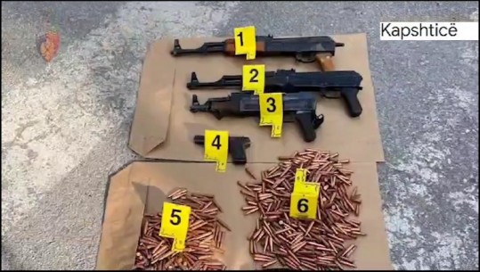 Tentuan të trafikonin armë e municione nga Shqipëria në Greqi, arrestohen 2 persona në Kapshticë