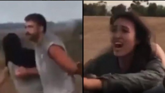 VIDEO/ Sulmi në Izrael, momenti kur të riut i marrin peng vëllain dhe partneren para syve të tij! Thirrjet dëshpëruese të Noas, dhe pengjeve 