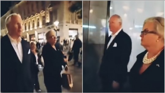 VIDEO/ 'Vrasës që shëtit në Beograd' sulmohet verbalisht ambasadori i SHBA-së në Serbi