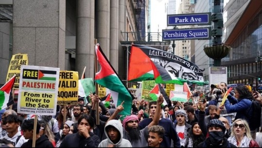VIDEO/ Përleshje mes mbështetësve palestinezë dhe një grupi pro-izraelit në Washington dhe New York