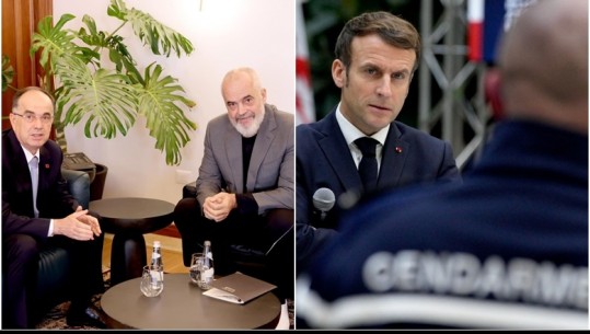 Në prang të vizitës së Macron, 100 oficerë francezë zbarkojnë në Tiranë, Rama takon Begajn