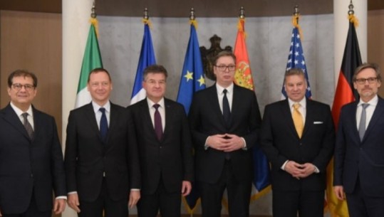 5 shtetet e mëdha presion Vuçiç për marrëveshjen e Ohrit dhe sanksionet ndaj Rusisë