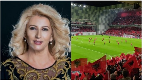 Ndeshja Shqipëri-Çeki, Shkurte Fejza do të këndojë ‘himnin’ e tifozëve kuq e zi në ‘Air Albania’