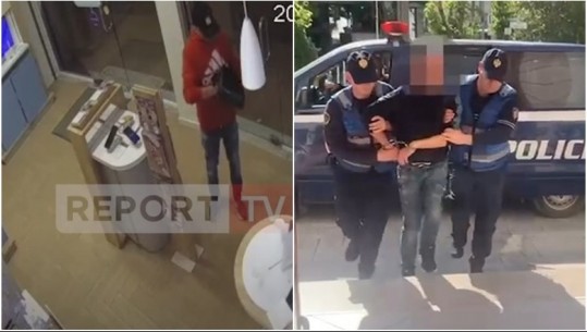 Grabiti një dyqan dhe tentoi të vidhte edhe një tjetër, arrestohet 31-vjeçari në Tiranë! Përdorte pistoletë çakmak për të trembur shitëset