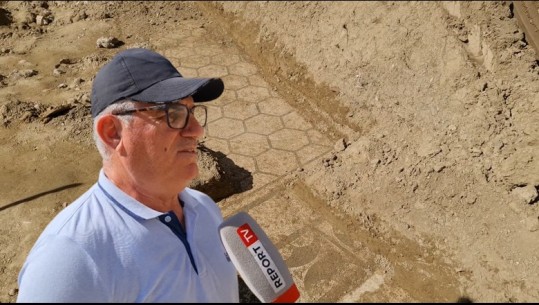 Zbulimi i mozaikut në Durrës, arkeologu për Report Tv: Në kohën e Italisë ka qenë ndërtuar një bunker