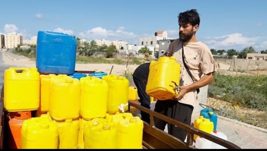 E ndërpreru pas sulmit të Hamasit, Izraeli rikthen ujin në Gazën jugore