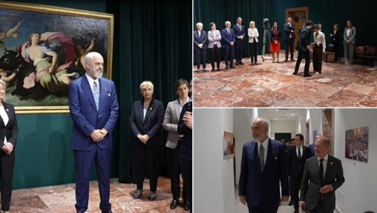 Balet, piktura e tur fotografish, Rama surprizon liderët e BE-së! Korridori i Kryeministrisë i përgatitur enkas për samitin e Procesit të Berlinit