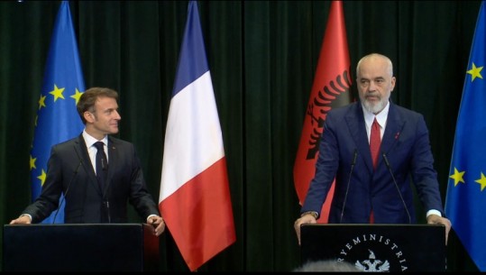 Macron në Tiranë: Shqipëria është ankoruar në BE, Franca 600 mln € mbështetje! Rama: Do jemi Europa e Ballkanit, rrugë e pakthyeshme