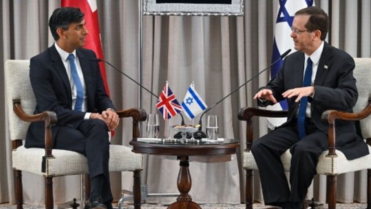 Pas takimit me Sunak, reagon Presidenti izraelit: Po shohim një ISIS, perandoria e së keqes ndodhet në kufirin tonë