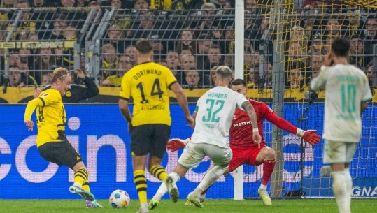 VIDEO/ Mjafton goli i Brandt, Dortmund fiton 1-0 me Bremen dhe merr kreun e Bundesligës