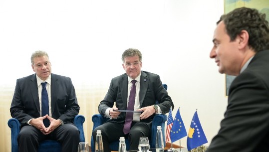 Kurti në takim me emisarët: Çështje urgjente për Kosovën është siguria