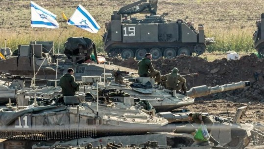 Trupat izraelite përgatiten për betejë përgjatë kufirit libanez