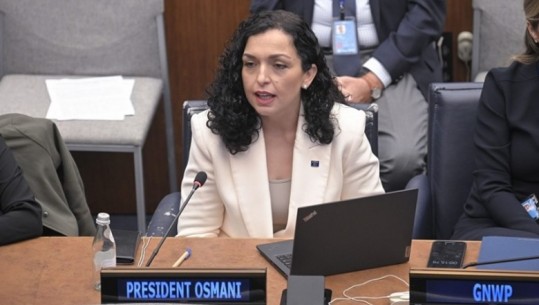 New York/ Vjosa Osmani përfaqëson Kosovën në OKB, diskutime rreth ngjarjes në Banjskë