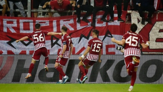 Olympiacos fiton 2-1 në Europa League, West Ham zhgënjen në transfertë (VIDEO)