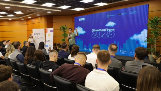 100 të rinj të Tiranës shpalosin idetë e tyre inovative në ‘Climathon Tirana 2023’, Veliaj: Në fokus bashkëpunimi dhe idetë e reja