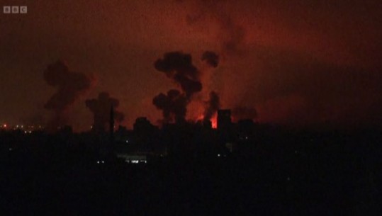 VIDEO/ Bombardimet izraelite në Rripin e Gazës