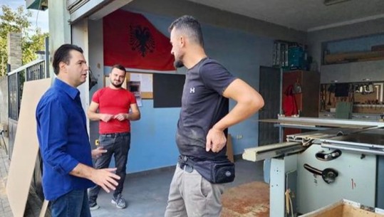 Basha ‘inspekton’ nga afër biznesin e vogël në Tiranë: Jemi në krah të çdo sipërmarrësi të ndershëm