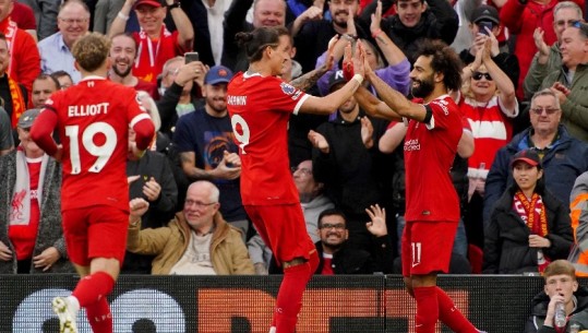 VIDEO/ Liverpool tripletë në Premier League, të kuqtë kapin Championsin