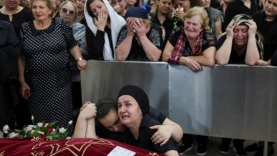 FOTO/ Pamje nga funerali i viktimave izraelite nga sulmi i 7 tetorit