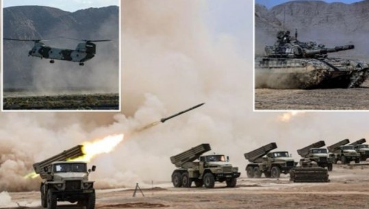 Irani nxjerr tanket dhe 200 helikopterë sulmues: Ne jemi gati për luftë (FOTO)