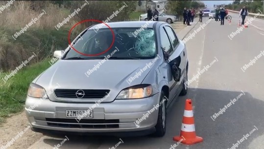 VIDEO/ Përplasi për vdekje 14-vjeçaren në aksin Korçë-Bilisht, shoferi duke qarë në makinë