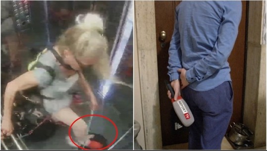 Report Tv në banesën e gruas që dhunoi qentë në ashensor, Flasin fqinjët: Mban 4 dhe 7 mace, i keqtrajton! Problem për pallatin 