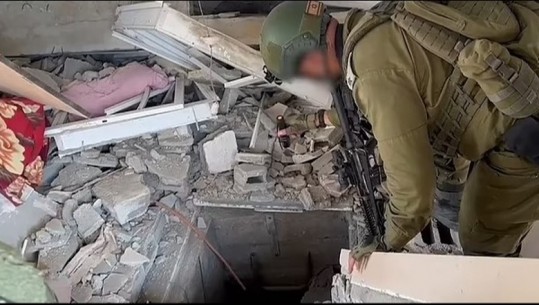 VIDEO/ Çfarë u zbulua në veri të Gazës? Ushtria izraelite publikon pamjet e tuneleve nëntokësore të Hamasit