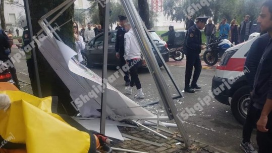 Tiranë/ Përplasi me makinë dy të rinjtë në trotuar, shoferi i ndëshkuar më parë për shkelje të rregullave të qarkullimit 
