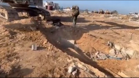 VIDEO/ Izraeli pretendon se ka shkatërruar 130 tunele të Hamasit brenda Rripit të Gazës