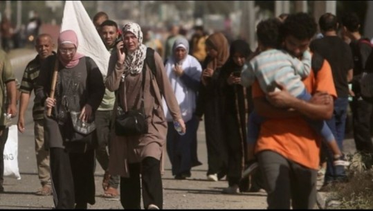 Izraeli: Të paktën 80 mijë njerëz u larguan nga Gaza përmes korridorit të evakuimit