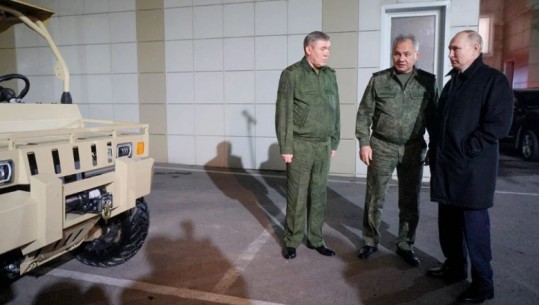 Putin viziton shtabin e përgjithshëm të luftës në Ukrainë