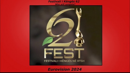 Fest’62/ Matoshi e Kadiu në prezantim! Eurovizioni, fituesin e vendos publiku!  Kejsi e Samanta zëvendësohen! Nga Timo Flloko te Balluku & Veshaj si tekstshkrues