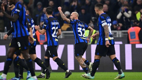 Një supergol nga 45 metra dhe penalltia e Calhanoglu, Interi mund Frosinonen dhe merr kreun e Serie A! Asllani i dëmtuar (VIDEO)