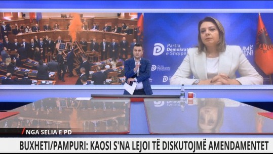Kaosi i Rithemelimit në seancën për buxhetin 2024, deputetja e PD, Pampuri: E ndezin zjarrin dhe vetë e fikin! Shfaqje që nuk u shërben shqiptarëve