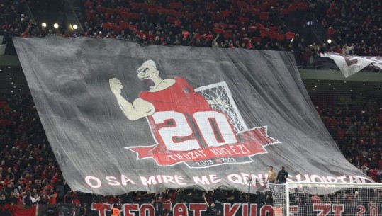 Mesazh special, Tifozat Kuq e Zi festojnë 20 vjetorin në stadium