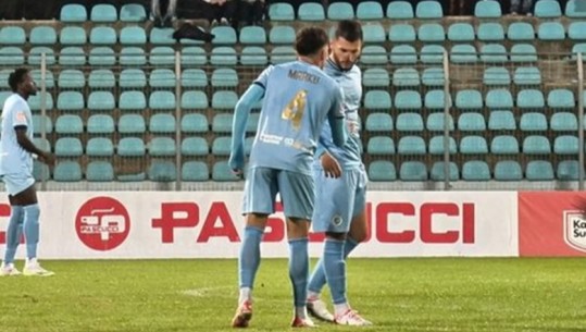 VIDEO/ Dinamo fiton 1-0 me Erzenin dhe ngjitet në vendin e katërt, shijakasit me dhjetë lojtarë