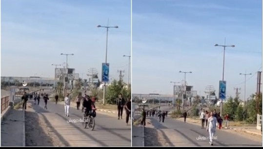 Gazeta Haaretz publikon pamjet e qytetarëve në Gaza teksa përpiqen të kalojnë nga jugu në veri
